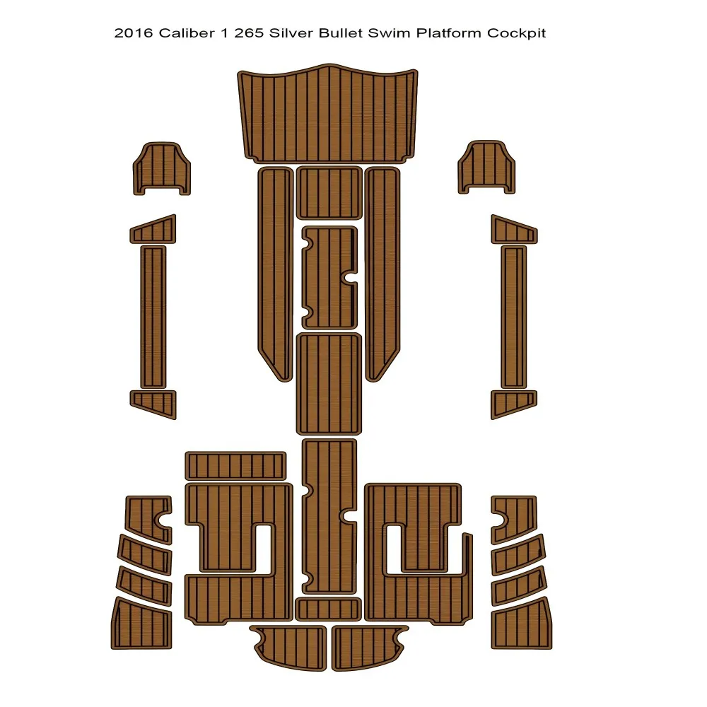 

Калибр 2016 г., 1 265, серебряная пуля, плавательная пластина для кокпита, коврик для лодки из тикового дерева, напольный коврик из ЭВА SeaDek MarineMat, стиль Gatorstep, самоклеящийся