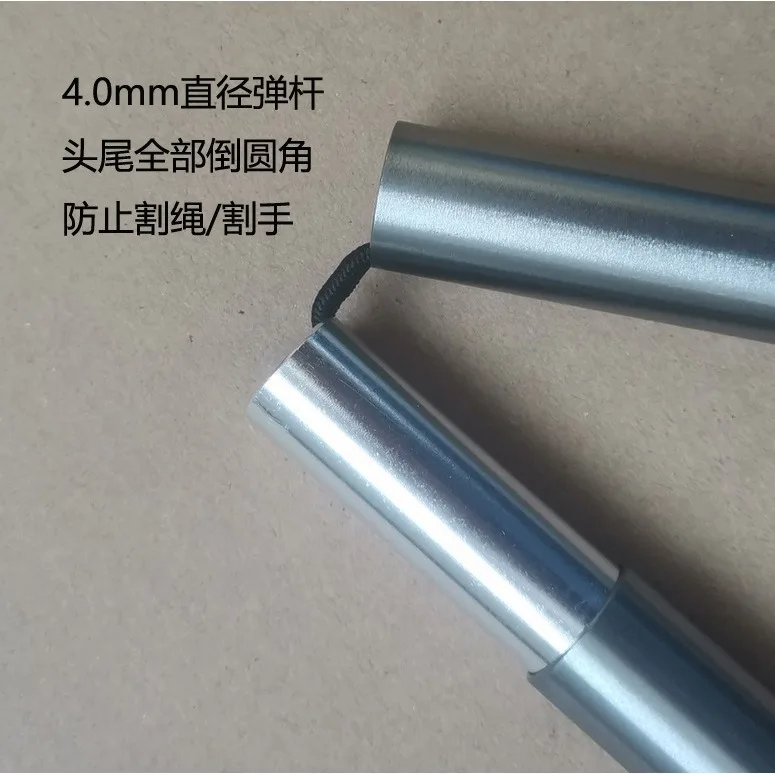 Telescopic Tent Poles 6061 Aluminum Alloy 4.0mm Diameter Foldable Lightweight Outdoor Camping Support Poles