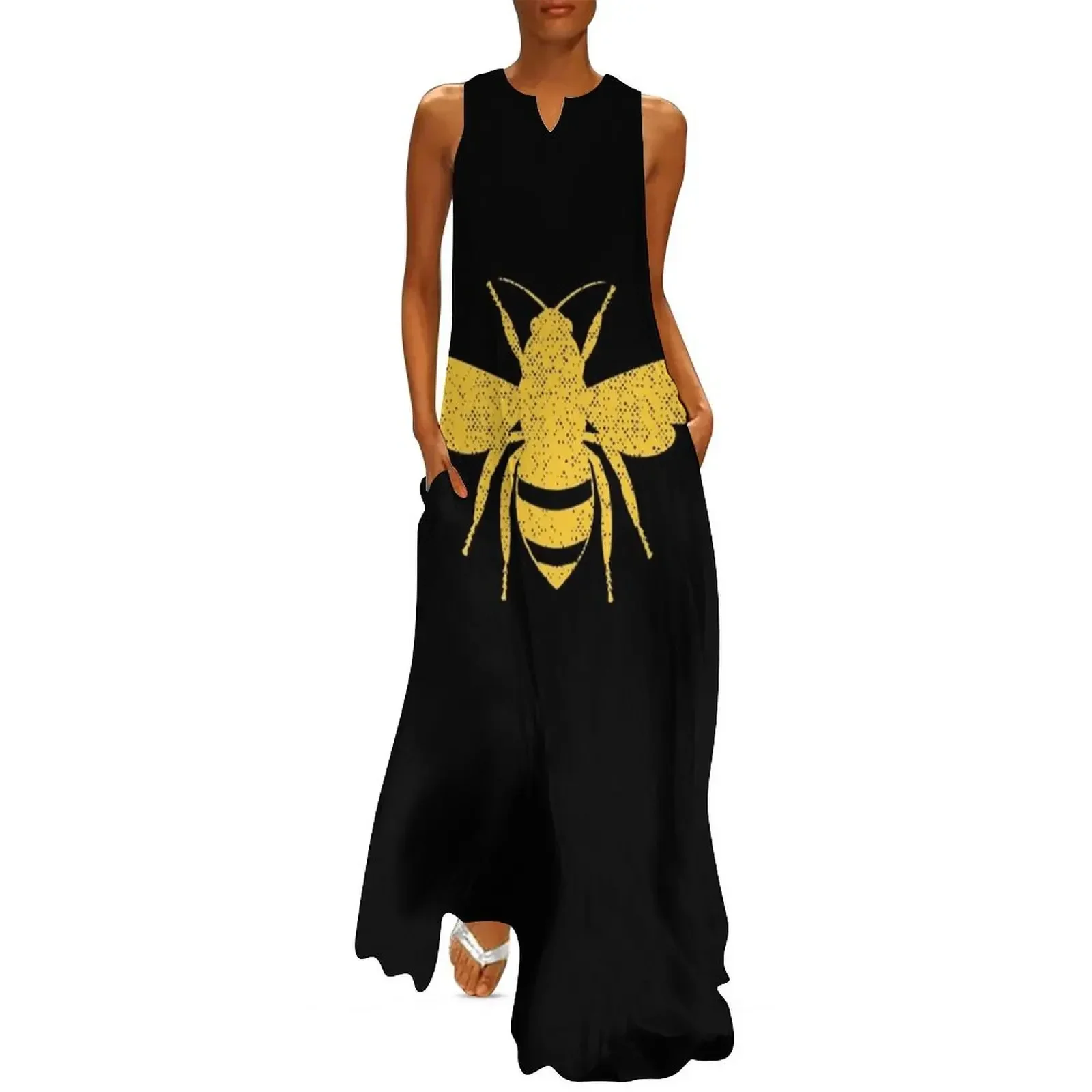 

Bee Honeybee Insect Long Dress dress party night Long dress bandage summer women 2025