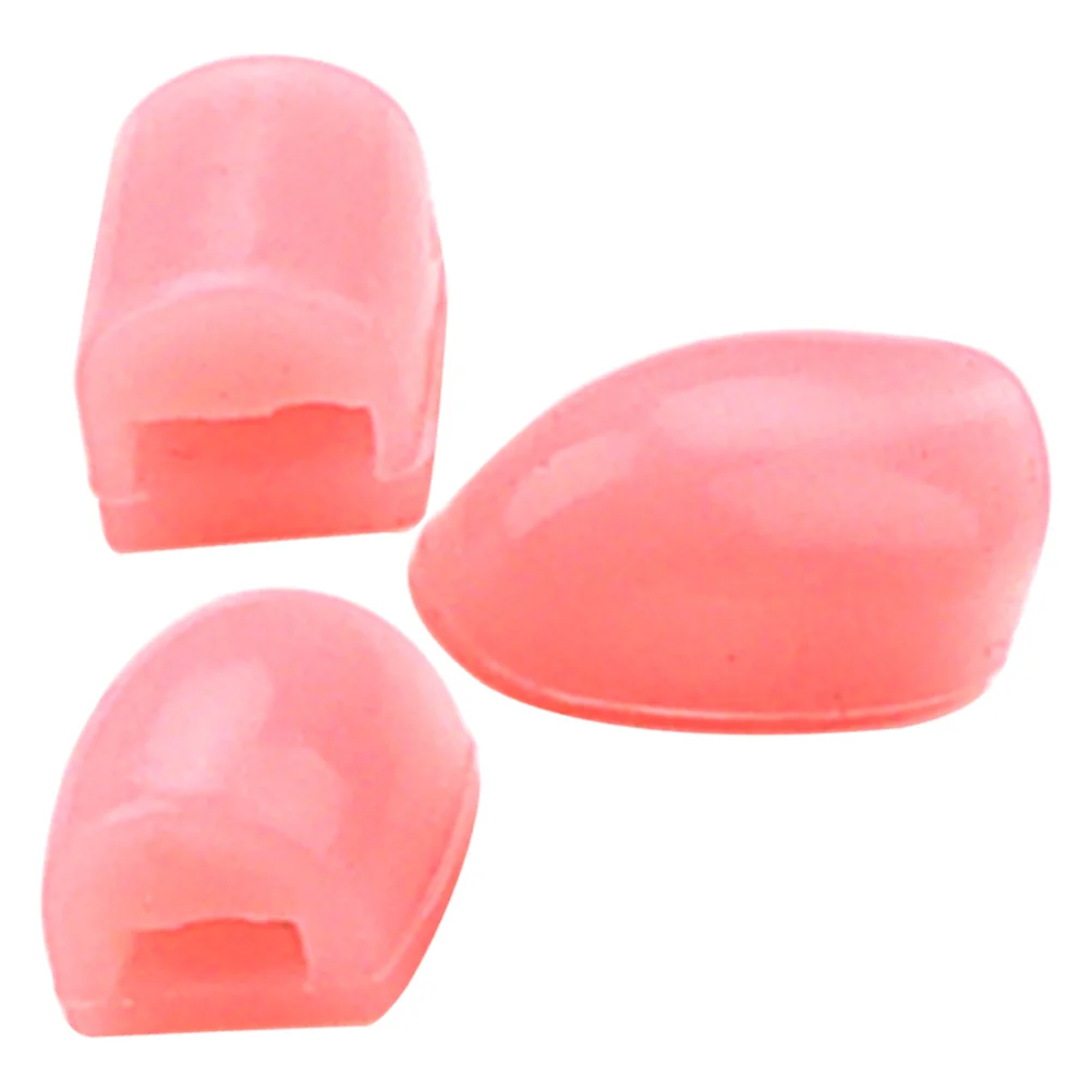 3 Pcs Sax Silicone Key Saxophone Side Riser Accessory Finger Rest Pad Thumb Cushion Risers Parts