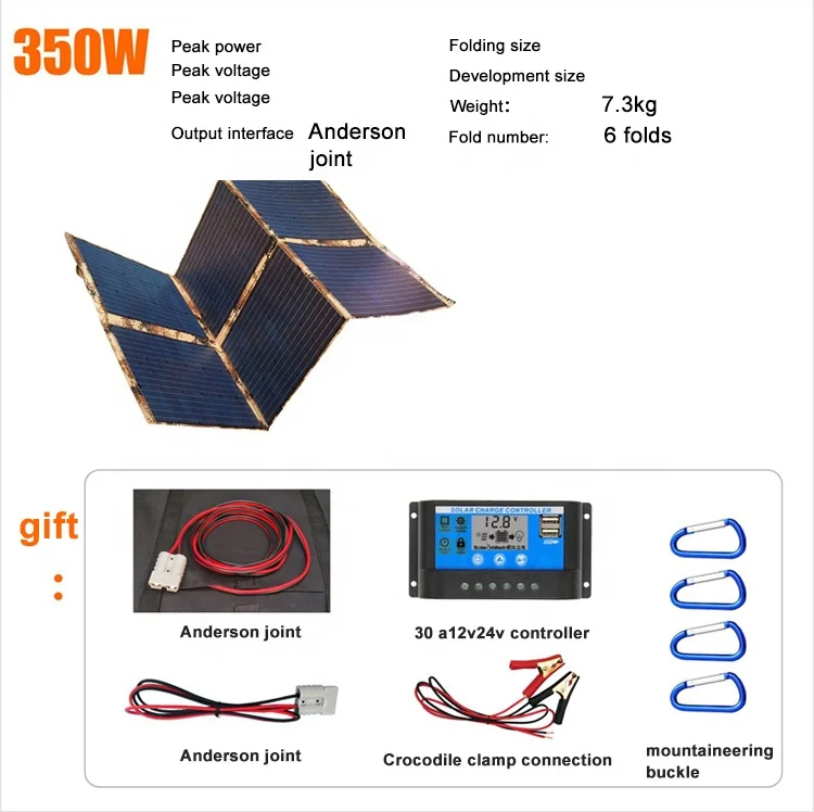 350W Flexible Monocrystalline Solar Panel With 21% Efficiency For RV Electronic Car & Portable Power Station Charger view 2
