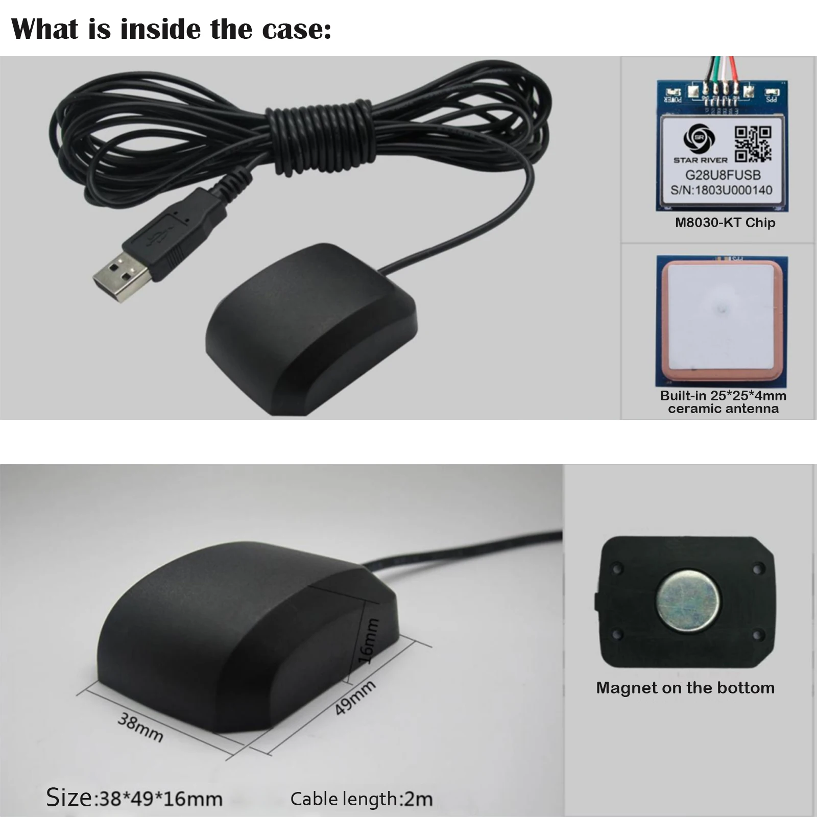 VK-162 G-Mouse GPS Antenna 8th Chip USB GPS Receiver Dongle External Navigation Module Support Google Earth Windows