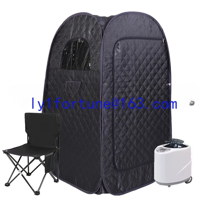 Portable full body sauna room fumigator sweat room steam sauna box