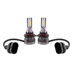 2 pz 9005/Hb3/H10 Mini1 Led faro 36W 6000Lm Cob lampadine Kit Hi/Low Beam