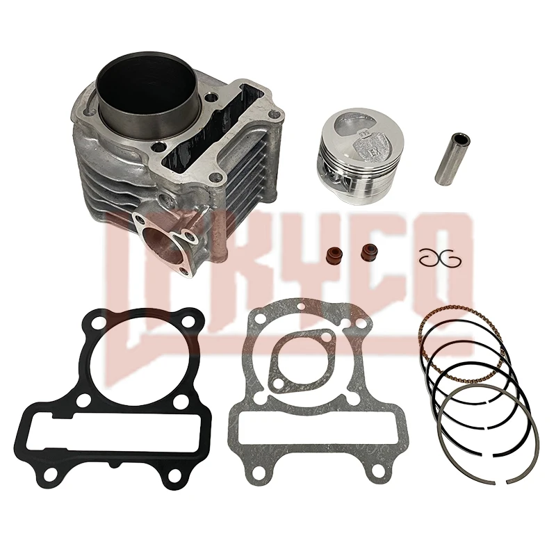 

Motorcycle 54.5mm Engine Parts Cylinder Kit 110CC Big Bore Motor for Honda DIO VISION110 NSC110 KZL110 BEAT FI SPACY Motoblock