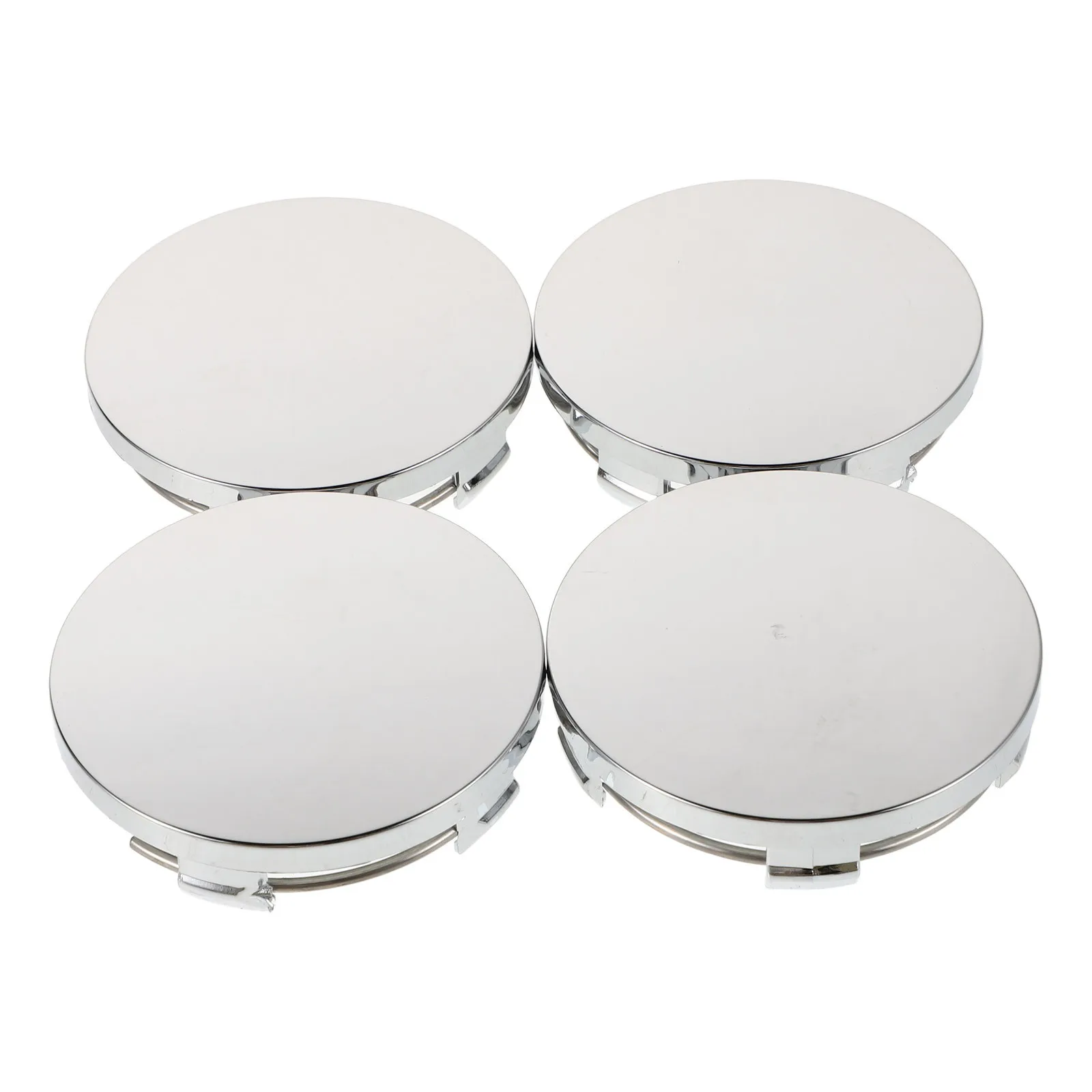 

4Pcs Auto Wheel Center Hub Caps Modification Car Parts Durable Metal Easy Install Elegant Look Wheel Center Cap
