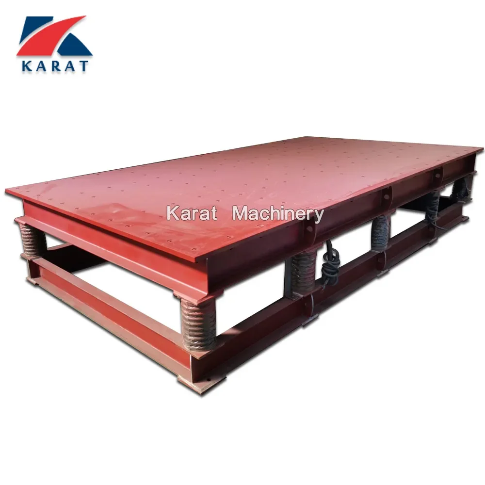 Cement concrete mold vibrator vibrating table equipment