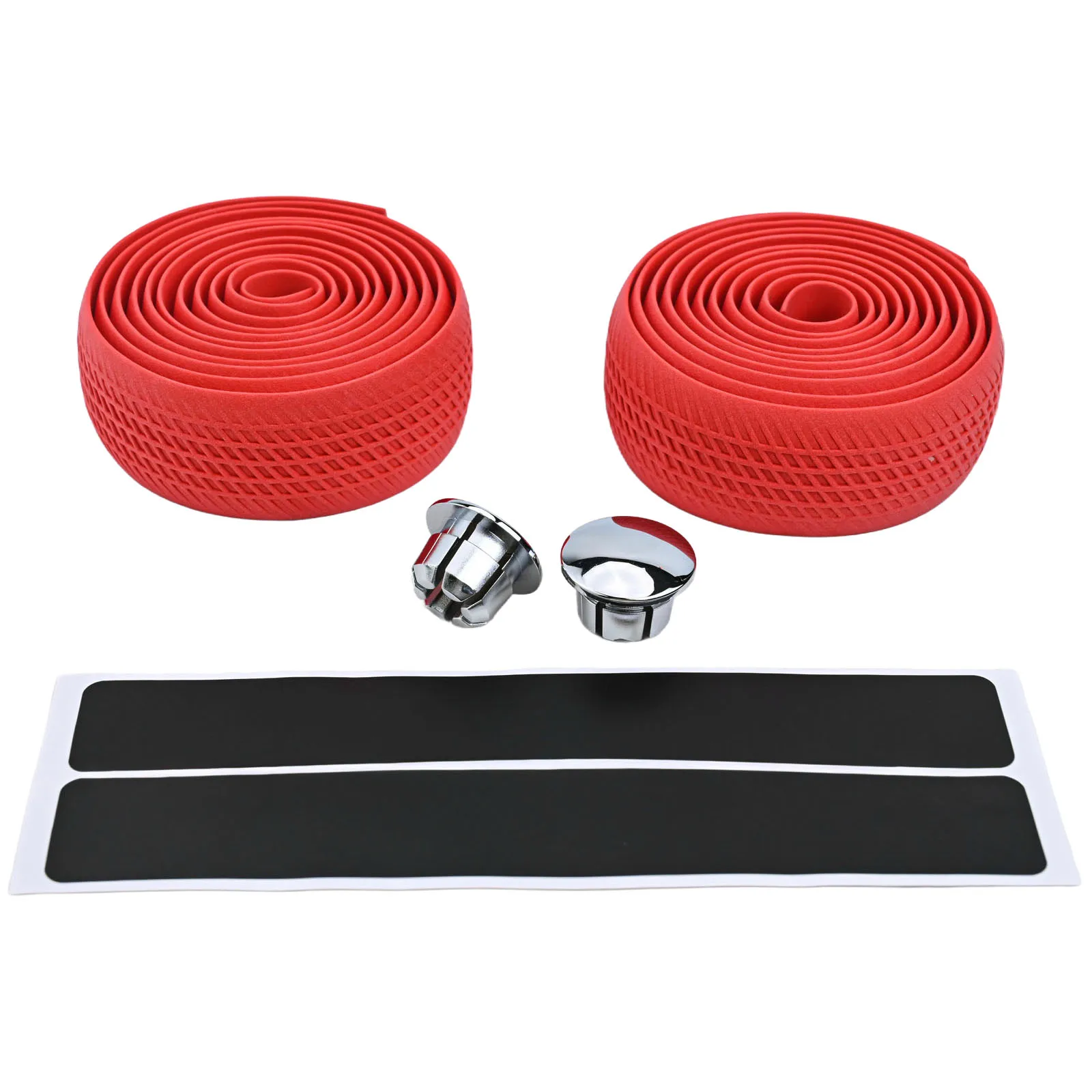 شريط المقود المنحني 1520 مللي متر * 20 مللي متر * 3 مللي متر غطاء المقود غير القابل للانزلاق ركوب مريح سهل التركيب خفيف الوزن ممتص للصدمات #1