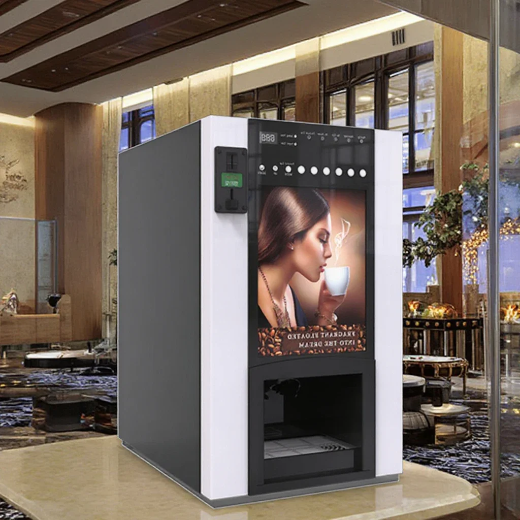 Fully Automatic Turkish Coffee Vending Machine Coin Operated