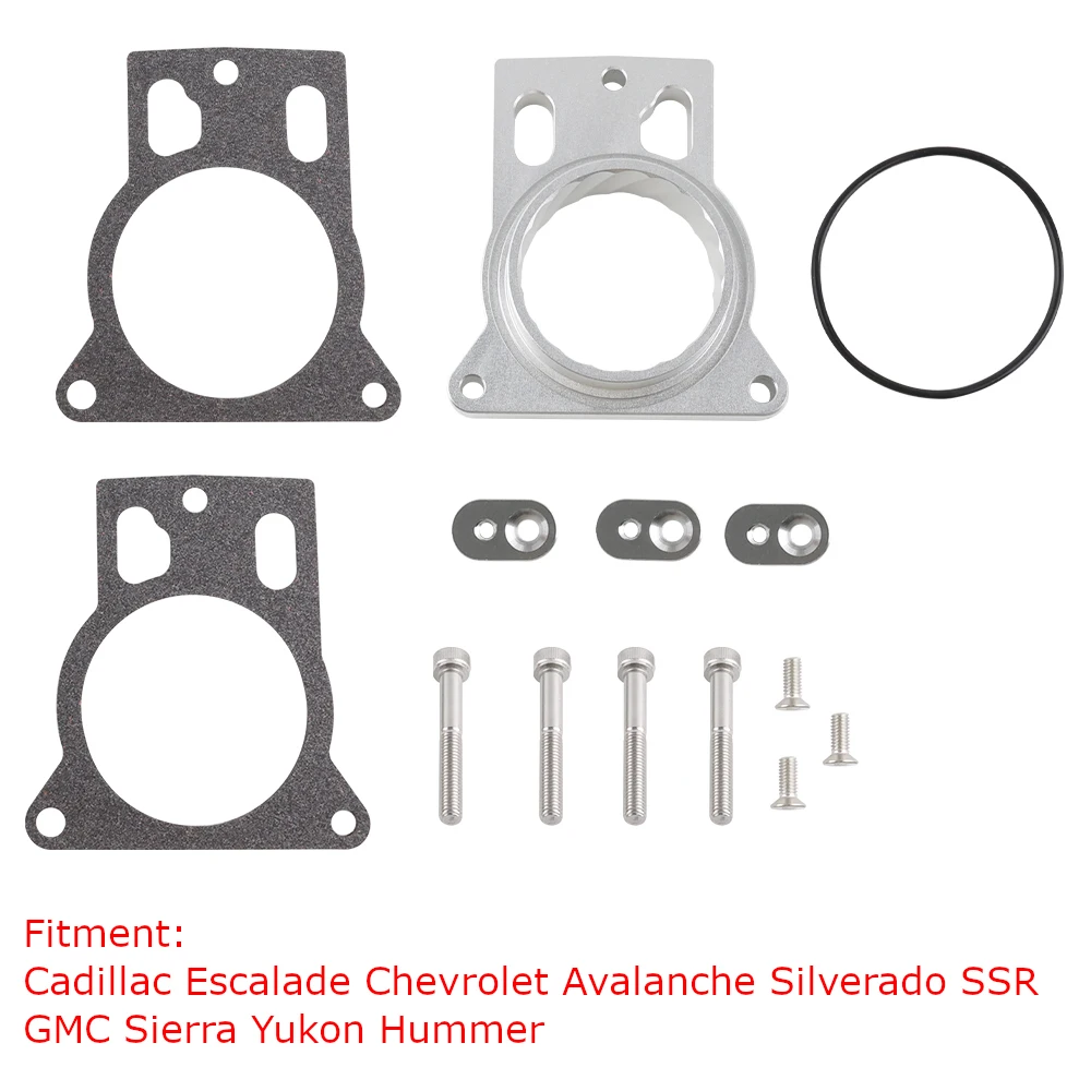 Automobiles Replacement Throttle Body Spacer For Cadillac Escalade Chevrolet Avalanche Silverado SSR GMC Sierra Yukon Hummer