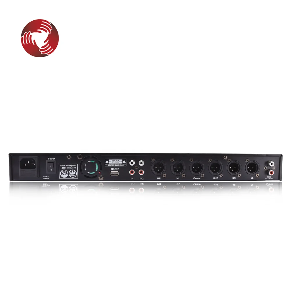 Digitaler professioneller DSP-Karaoke U4-Audioprozessor