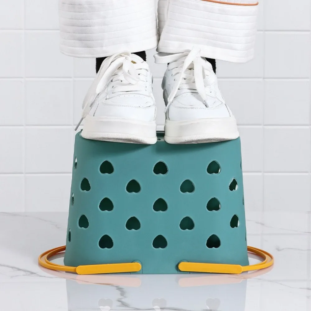 Plastic Shower Basket Large Capacity with Handles College Dorm Organizer Stackable Space Saving Drainage Toiletry Basket