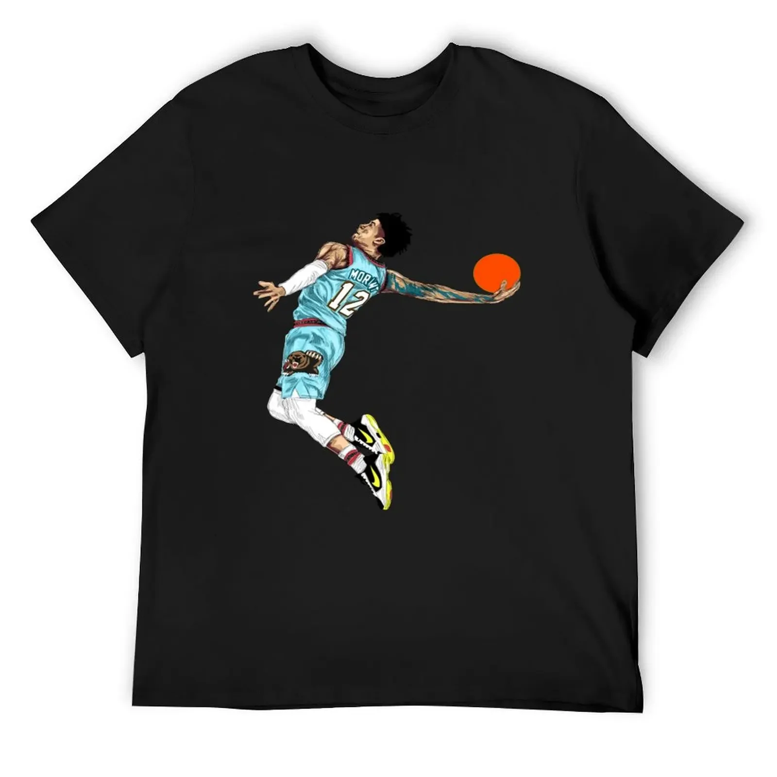 

Ja Morant best player T-Shirt anime clothes summer top boys animal print mens graphic t-shirts pack