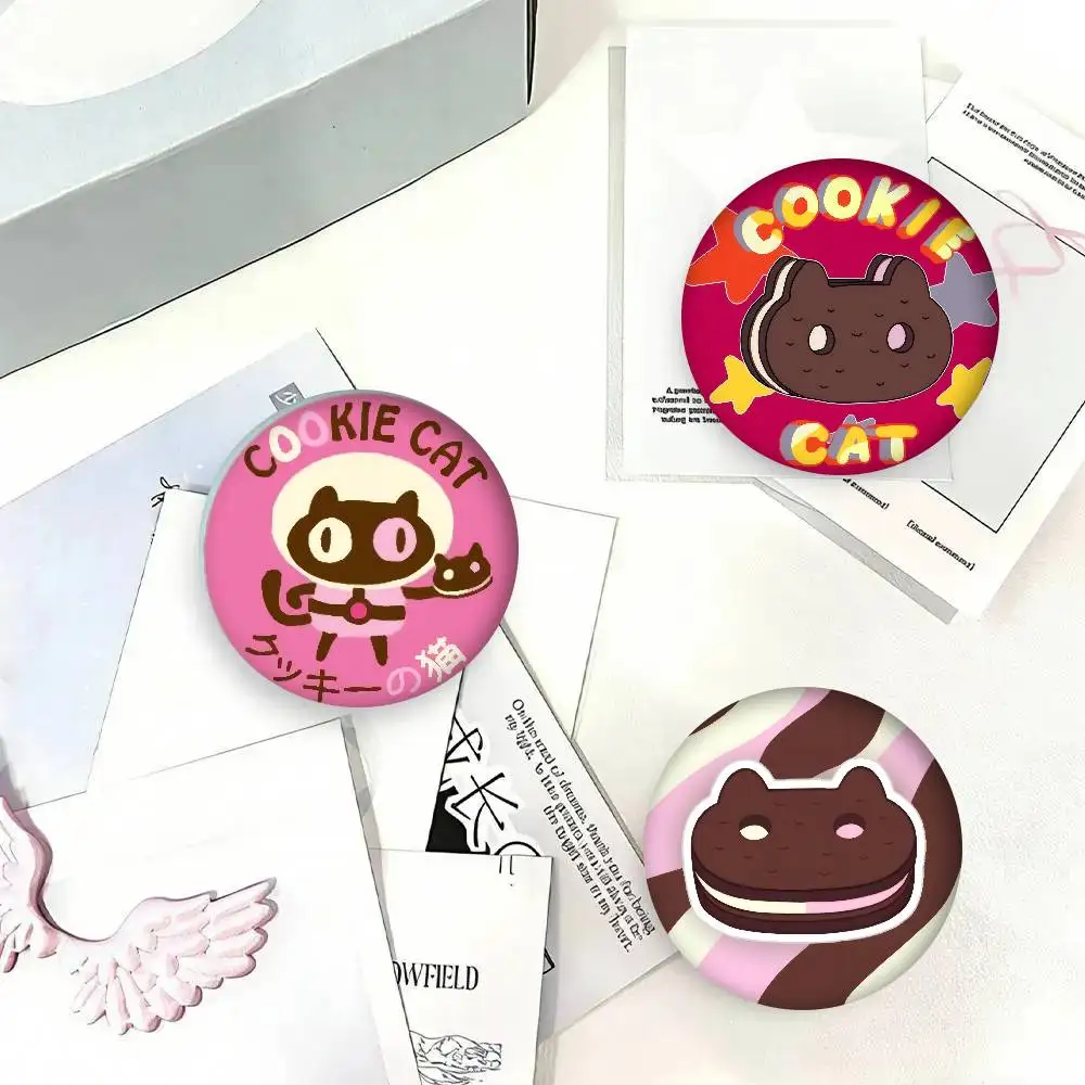 Steven Universe Cookie Cat  Cute Series Pins Funny Badge Interesting Cartoon Animals Brooches Backpack Clothes Gift Accessory