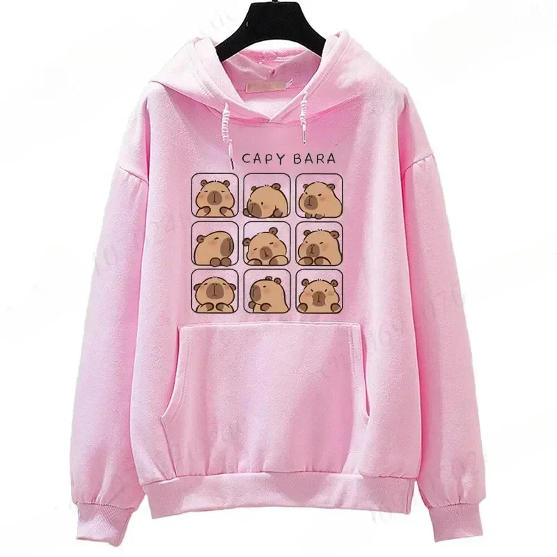 

Cute Dolphin Printed Women's Pink Hoodie Autumn/Winter Hoodie Kawaii Anime Sportswear Fashion Casual Fashion Top