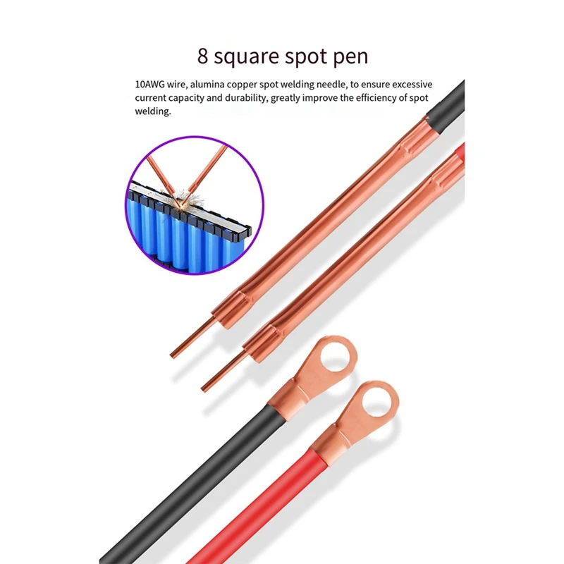 ABHU Мини-аппарат для точечной сварки 99 передач, регулируемый аппарат для точечной сварки «сделай сам», плата управления точечной сваркой с прозрачным чехлом для 18650 Batter