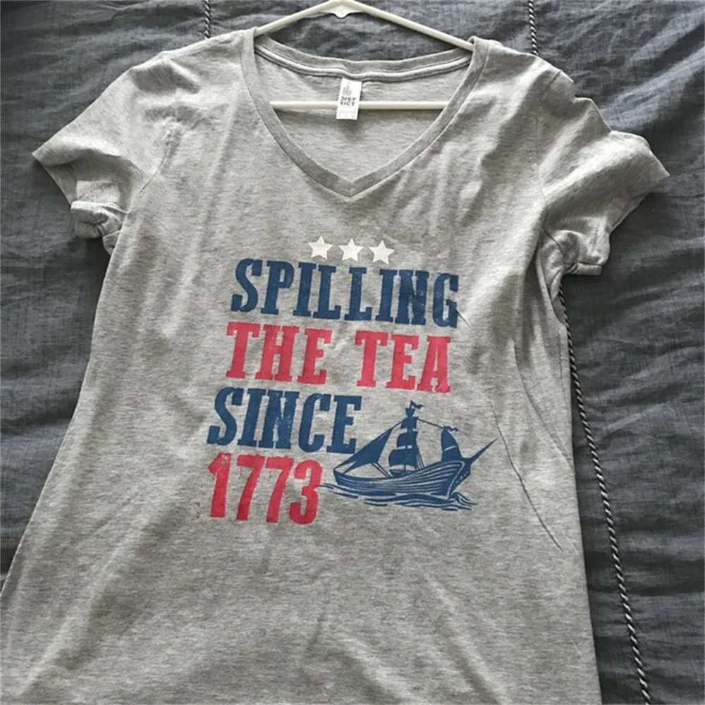 Spilling The Tea Since 1773 Shirt, 4th Of July Shirt, Patriotic Shirt, Usa Shirt, Boston Tea Party, Fourth Of July Shirt, Americ