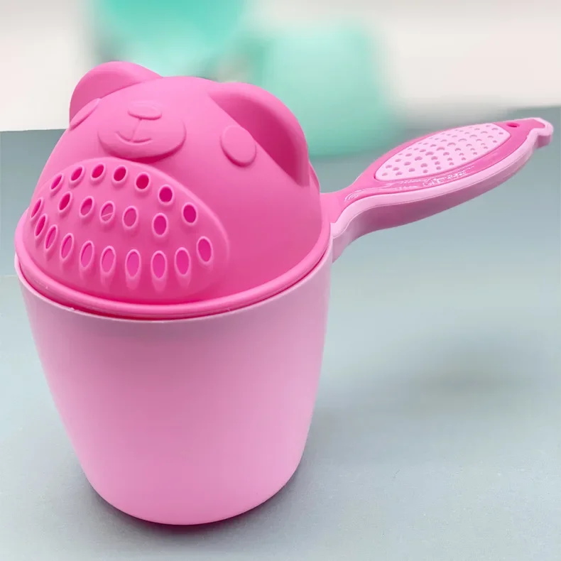 Shampooing multifonctionnel pour bébé, tasse de cheville, protège vos yeux, fournitures de bain, outils de douche pour enfants