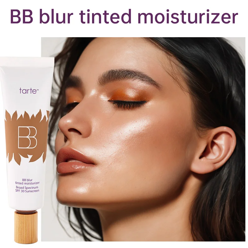 Crema BB con color SPF30 de Tarte, hidratante, resistente al agua y al sudor, base mate, corrector de poros, maquillaje de larga duración