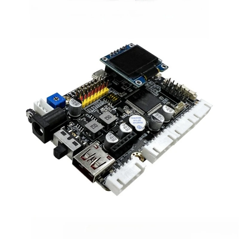 

Open-source Development Board for STM32 Mecanum Wheel Rubber Wheel Car Tracked Chassis, Underlying Control Board for ROS2 Robots