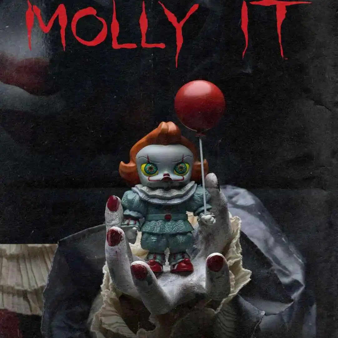 Genuine Limited Edition Molly-It Mini  Joker Figure Serise Model Toys Cute Collectibl Cartoon Decor Birthday Hallowmas Toy Gifts