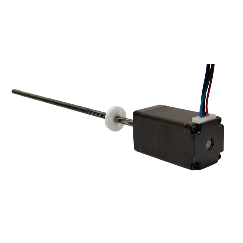 28HZ5006T5C4-250 Nema 11 Stepper Motor Two Phase Threaded Shaft Stepper Motor for Textile DIY Machine