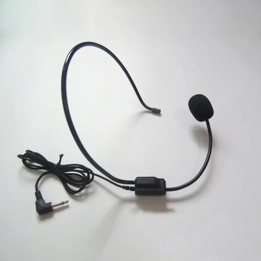 3.5mm Microphone Headset Plug Headwear Microphone Voice Amplifier Clear Sound WindowsPC Stage Speakers Teach Meeting Microphone