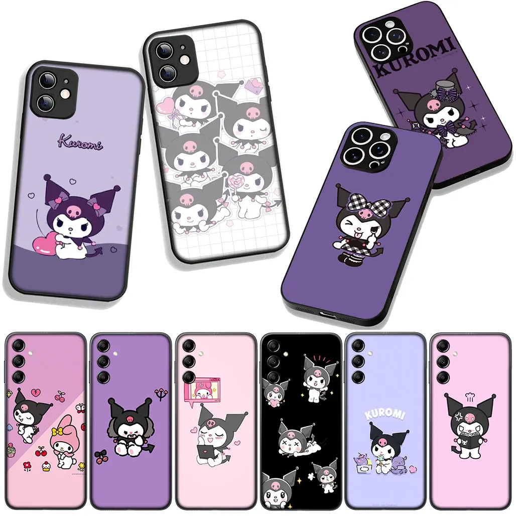 Для Samsung Galaxy A12 A14 A31 A41 A50 A51 A6 A7 A70 A71 A72 A21S M56 M06 M15 M16 Note 20 9 8 10 Чехол для телефона My Kuromi