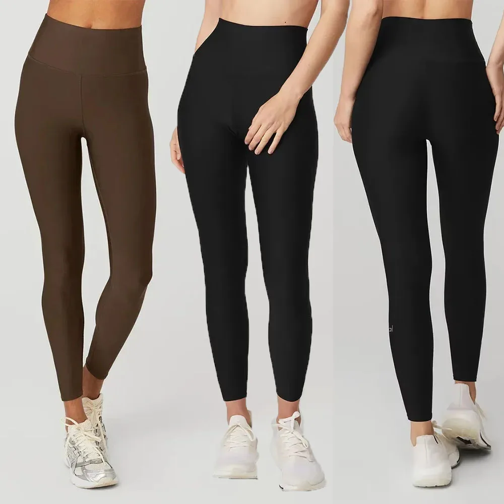 

AL High-waist Yoga Tight Pants Workout Legging Women's Slim Fit High Stretch Hip Lift Abdominal Compression Running Yoga Pants