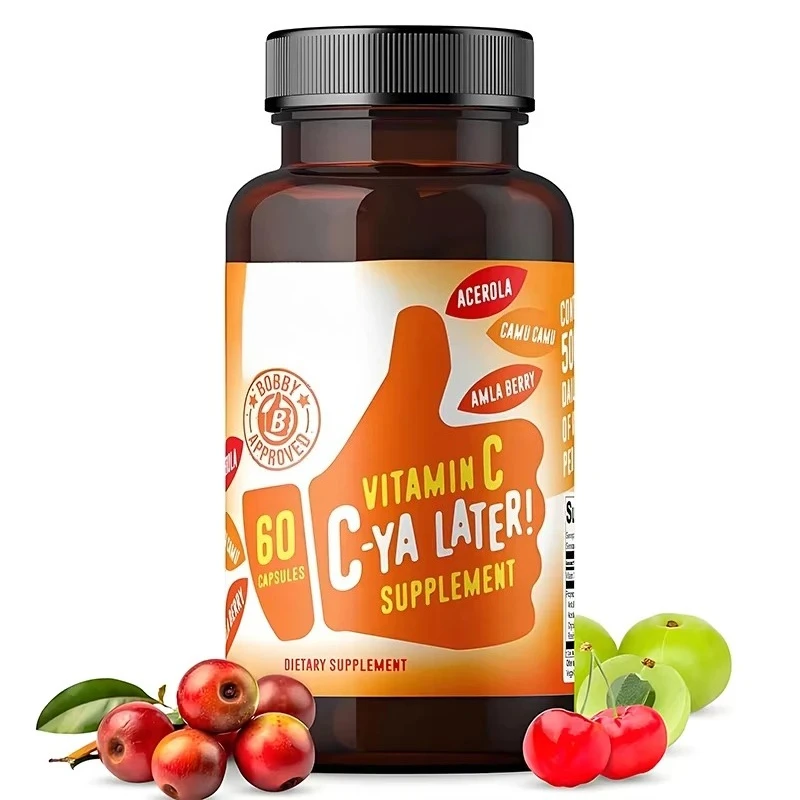 

Добавки с витамином С, поддержка иммунитета, пищевые добавки, содержащие 60 капсул хвойных деревьев, распределительных валов и черных точек.