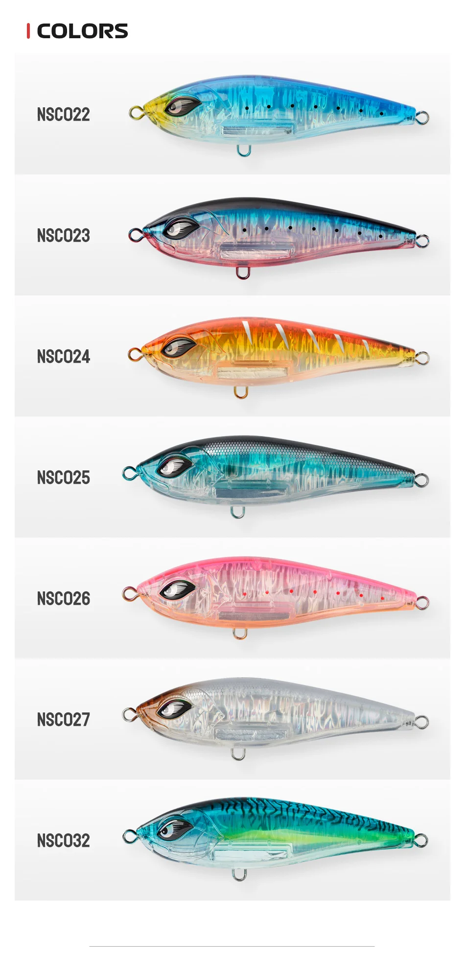 Noeby-Stickbait Pencil, 150mm 77g, Sinkender Pencil, Hochleistungsfähig, 4X Haken, Künstlicher Hartköder, Offshore-Salzwasser-Angelköder – Detail 8