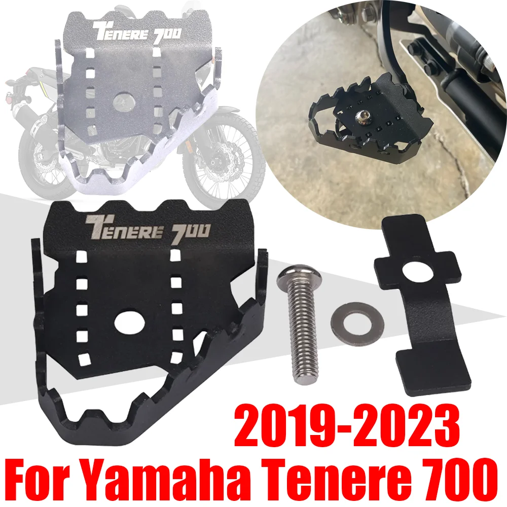 

For YAMAHA TENERE 700 T7 Rally T700 Tenere700 XTZ 700 690 Motorcycle Accessories Rear Brake Lever Pedal Extension Step Extender