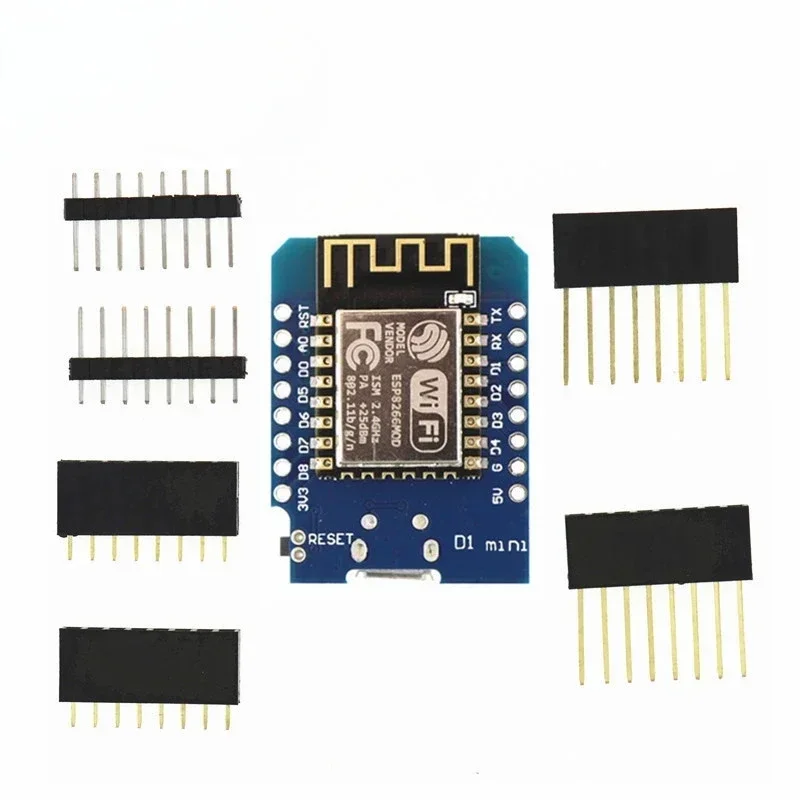 

10pcs D1 Mini - Mini ESP8266 WIFI Internet of Things Development Board NodeMcu 4M Bytes Lua Based WeMos