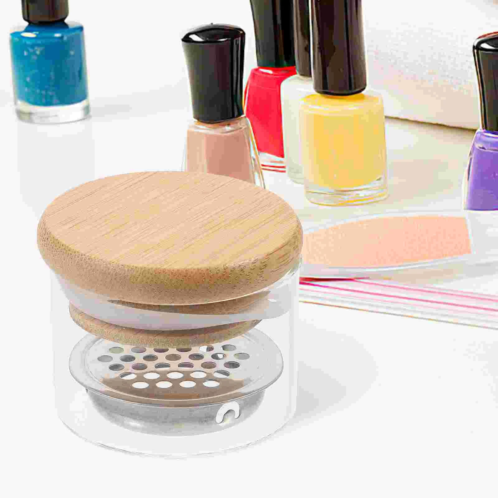 Dappen-Pot en verre acrylique pour nail art, récipient pour liquide de manucure