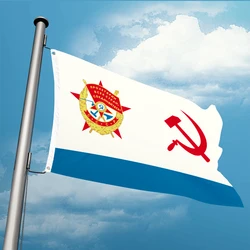 Soviet Red Banner Military Flag Of USSR Navy Forces 3ft x 5ft Polesyter Banner Flying 150* 90cm Custom Double Penetration
