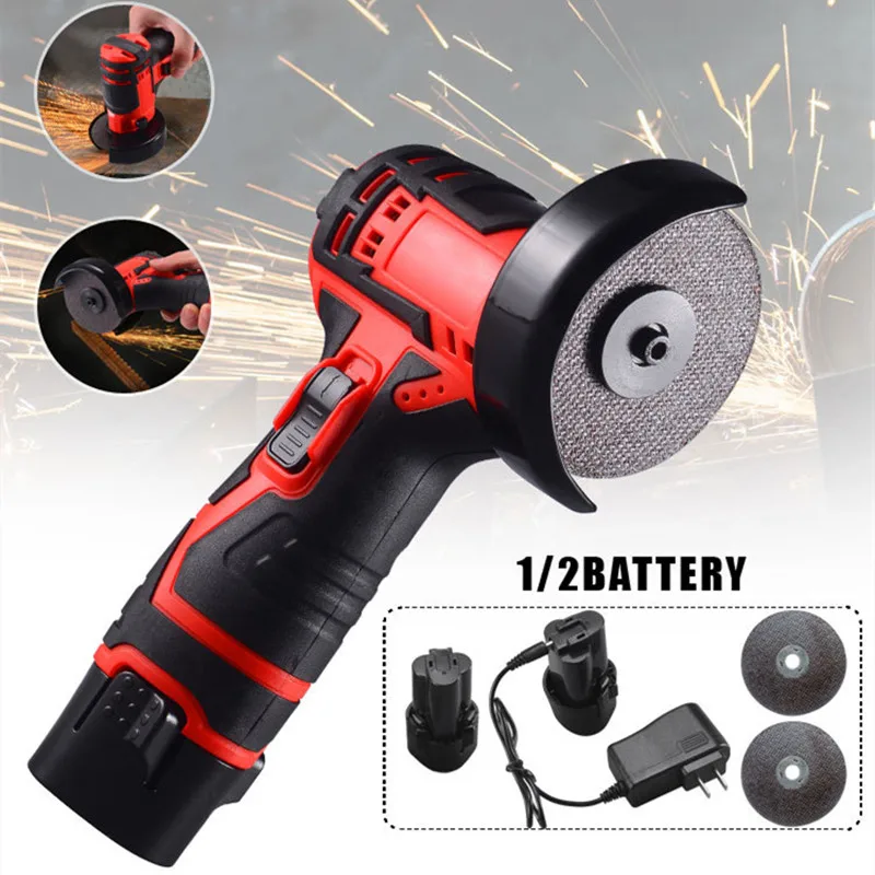 

HILIXUN Mini rechargeable brushless angle grinder DIY cutting machine small polishing machine electric grinder hand grinder