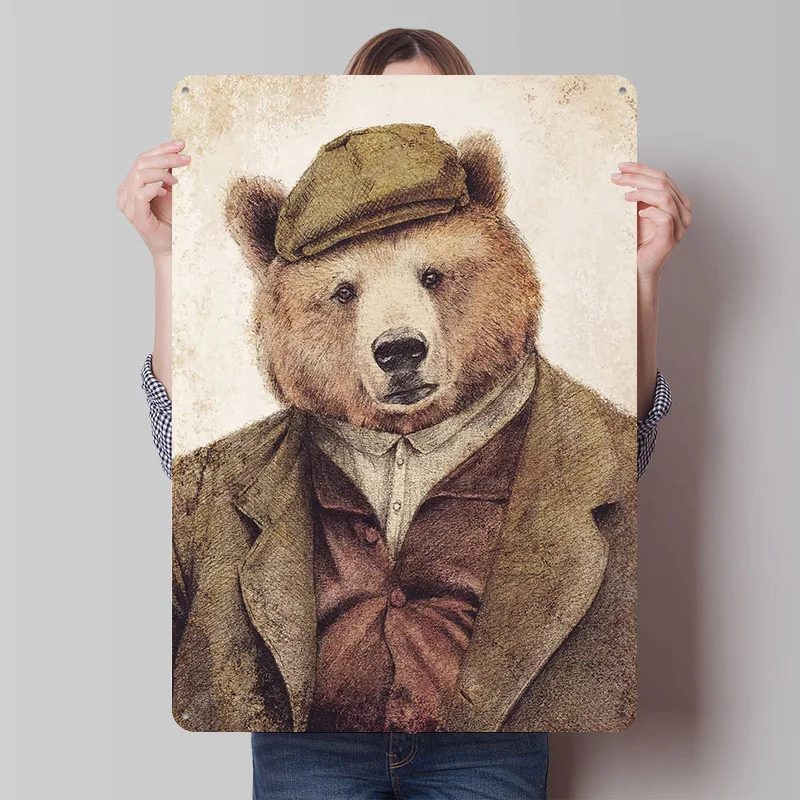Uncle B Tin Poster Customized Retro Wall Art Vintage Metal Signs for Room Home Decor Decoration Garage Decorations Wand Deko