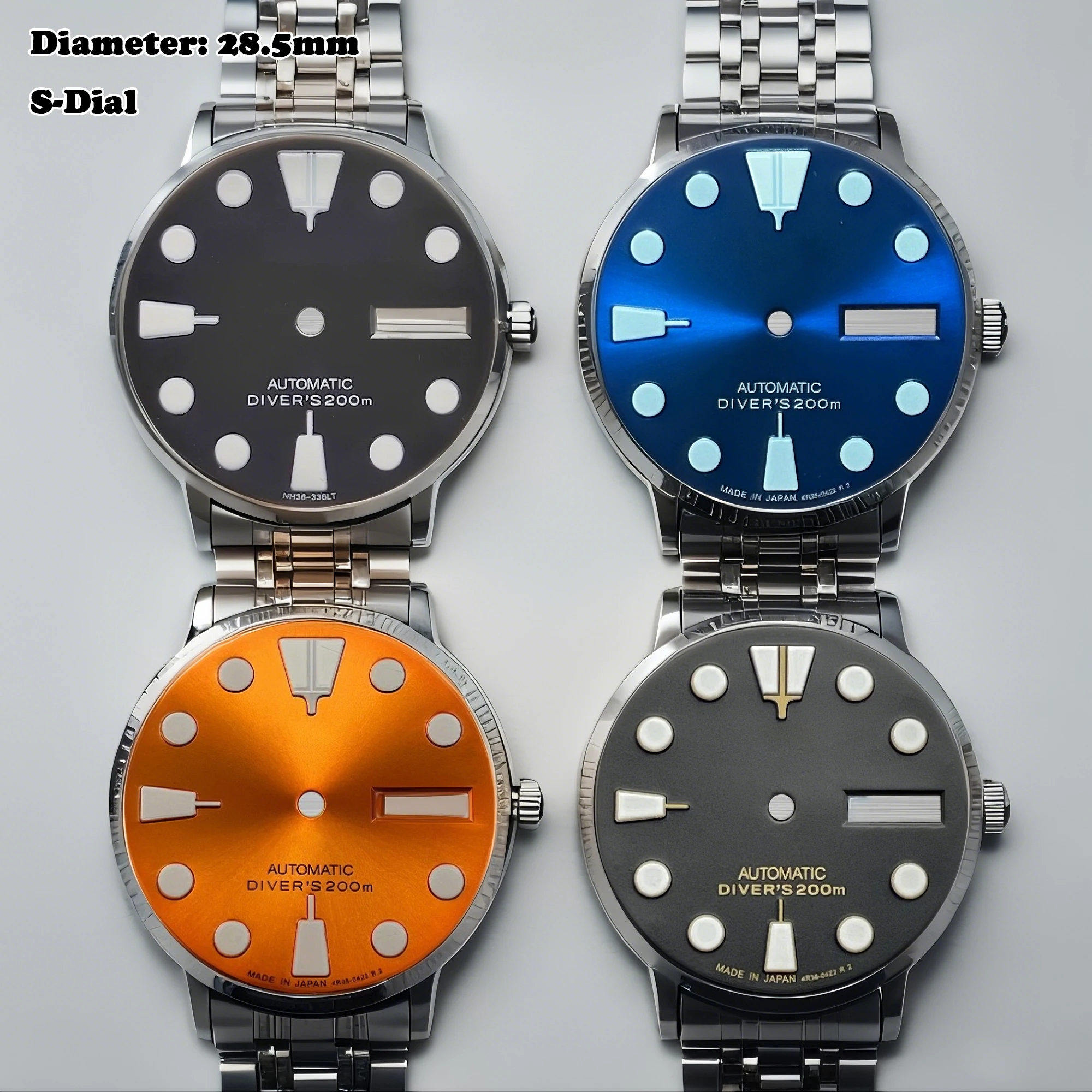 

Механизм NH36 — циферблат SKX007 с логотипом S 28,5 мм и зеленой подсветкой | Качественные аксессуары для модификации часов