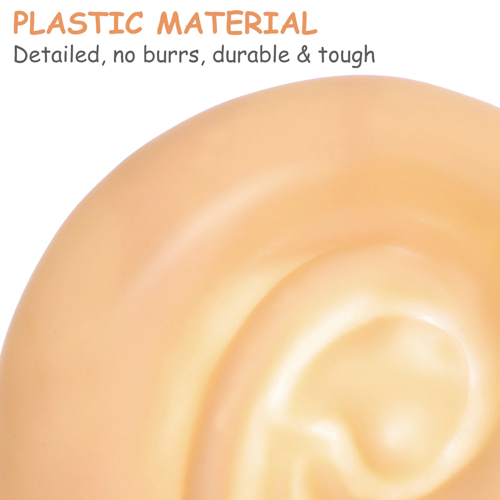 1 زوج آذان الهالوين الدعامة مضحك زي الأذن ملحق للحزب تأثيري حفلة تنكرية الديكور آذان مستديرة جو احتفالي #1