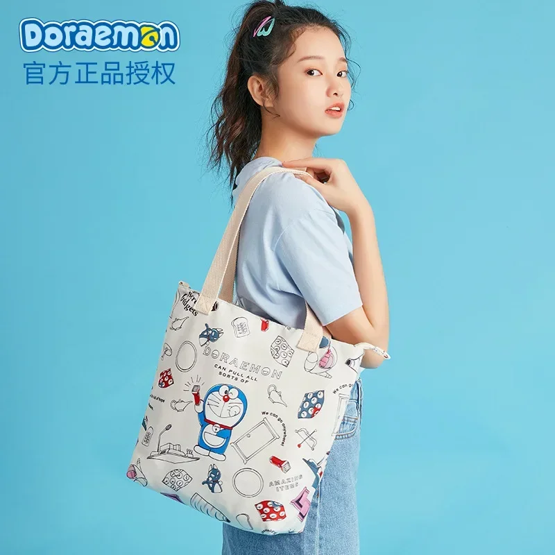 

Doraemon Purses and Handbags Canvas Handbag Lady Messenger Bag One Shoulder Girls Crossbody Bags for Women Printed Free Shipping