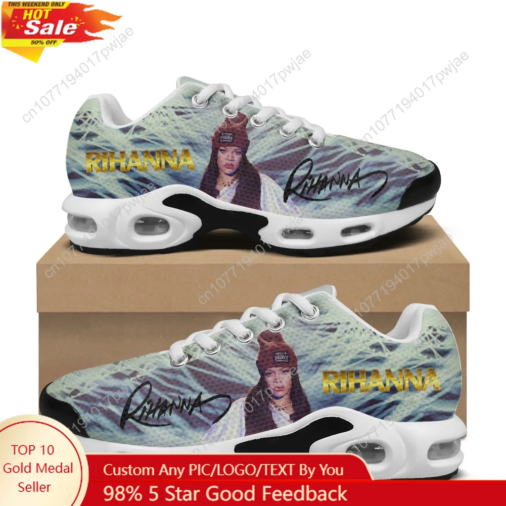 

Rihanna хип-хоп рэпер кроссовки на воздушной подушке мужская женская спортивная обувь легкая походная альпинистская повседневная обувь на заказ
