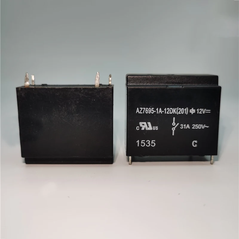 12vdc-電磁リレー-31a-250v-1-個-新品-az7695-1a-12dk-201