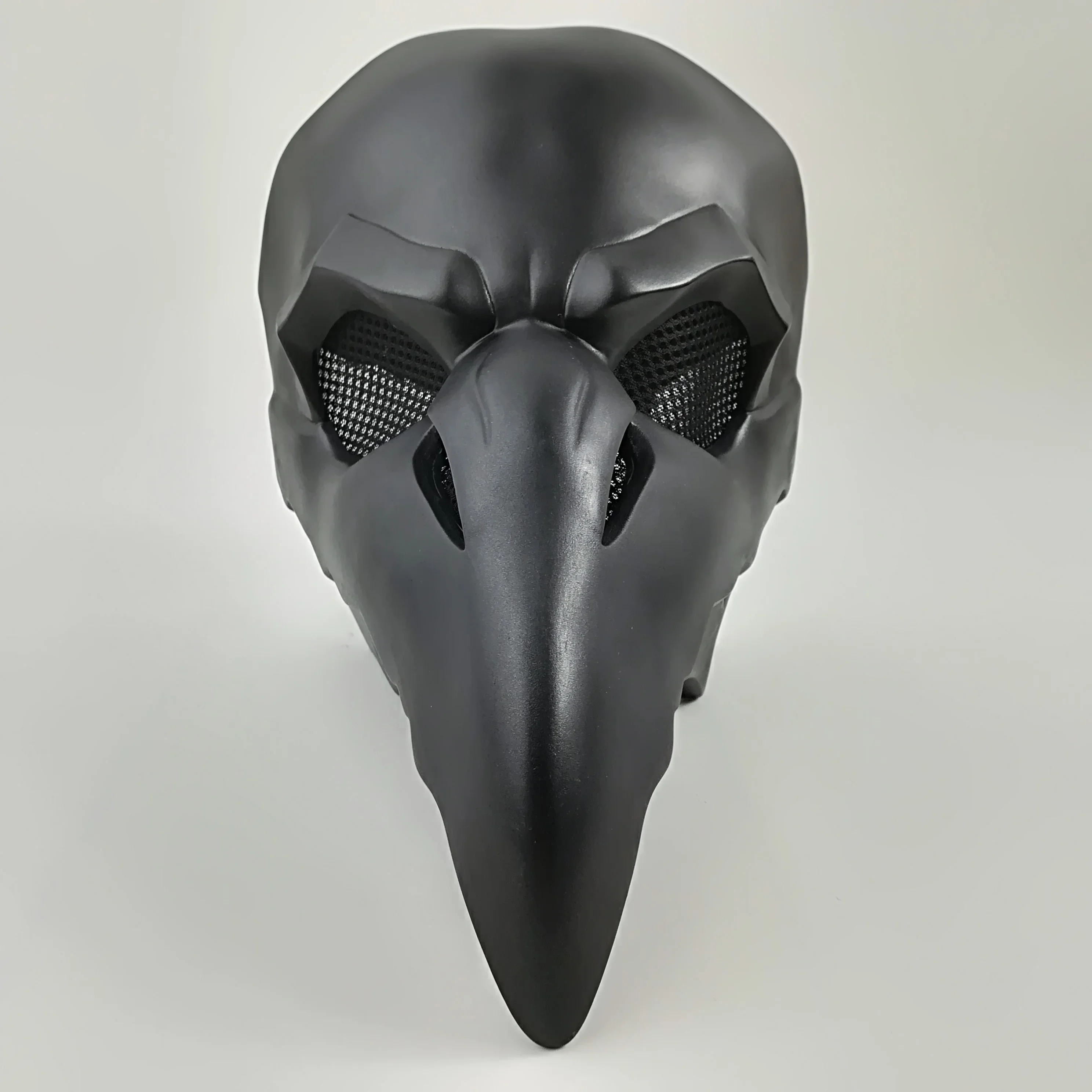 Cool Retro Rock Halloween Punk Birds Long Nose Mask Crow Reaper Nevermore Skin Black Reaper Plague Doctor Cosplay Masks Costumes