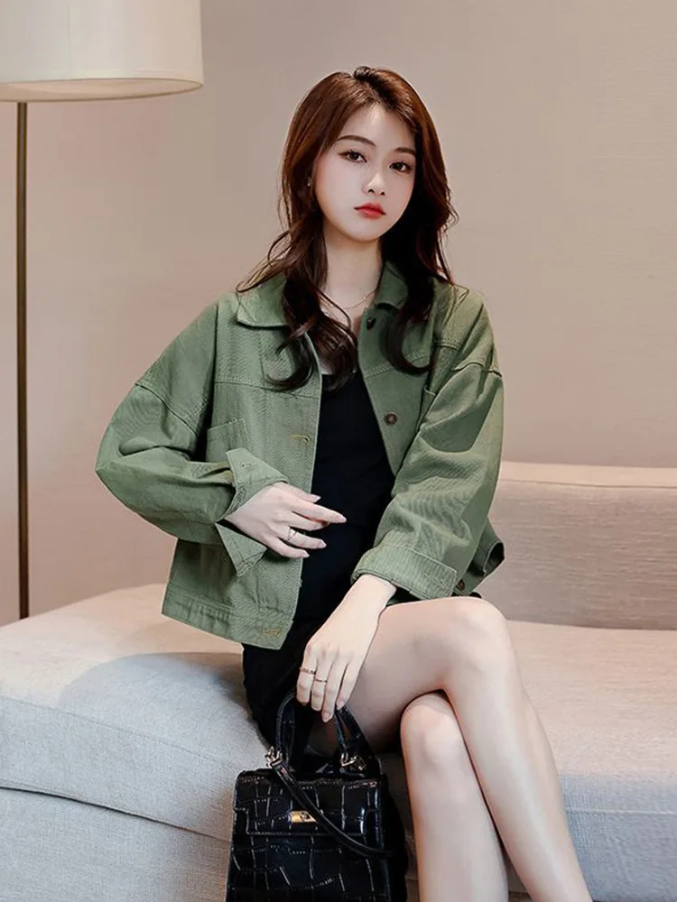 

Biker Jackets Womens Jacket Baggy Autumn Blends Houndstooth Panelled Pleats Pressed Stereoscopic Fashion Minimalist Highstreet