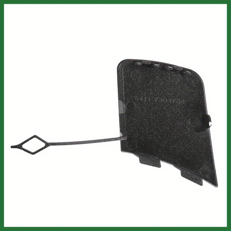 

Front bumper tow hook cover car trailer hook hole cover replacement 51117345034 Applicable for bmw X1 E84 2012-2015 Black