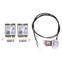 9560NGW WiFi Card+Antenna 1733Mbps Wireless AC 9560 Dual Band 2.4G/5G BT 5.0 802.11Ac M.2 CNVI 9560NGW Wireless Adapter