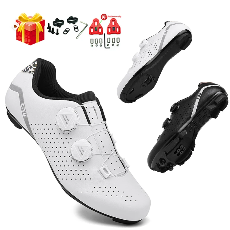 

Cycling Shoes MTB Bike Sneakers Cleat Non-slip Men's Mountain Biking Shoes Bicycle Shoes SPD Road Footwear Speed Shoes