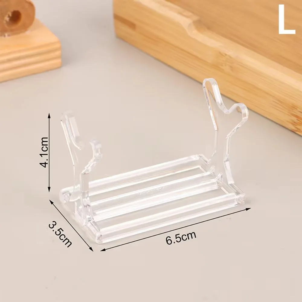 Acrylic Fishing Lure Display Stand Decorative Sturdy Lure Holder Rack Support Rack Structure Bait Display Shelf