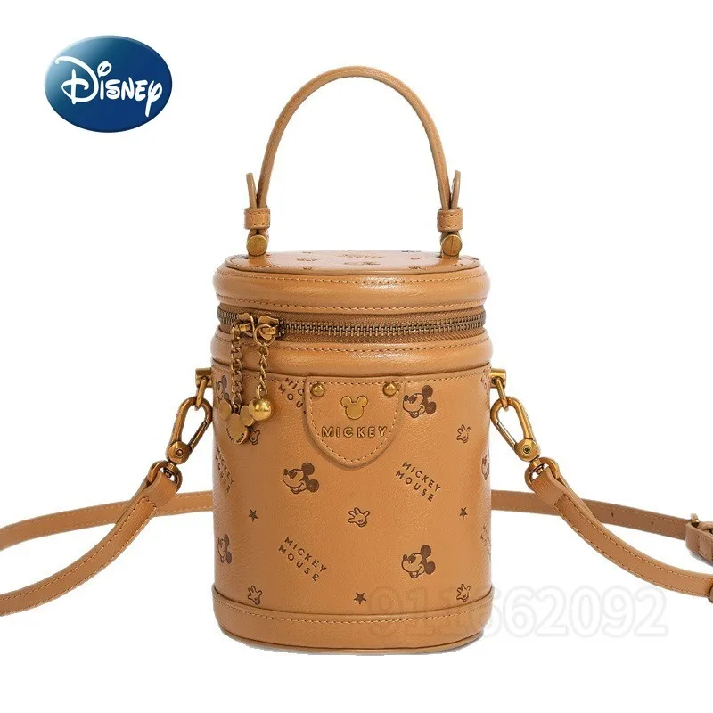 

Disney Mickey New Women's Shoulder Bag Luxury Brand Original Women's Mini Shoulder Crossbody Bag Fashionable Round Women's Bag