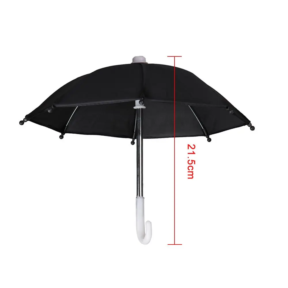 Colorful Plastic Mini Umbrella Rain Gear Toy Umbrella Baby Toy Girl Gift Doll Embellishment Doll Clothing Doll Embellishment